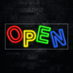 30599 LED Flex Sign 30" x 12"