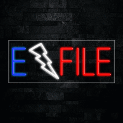 30717 LED Flex Sign 30" x 12"