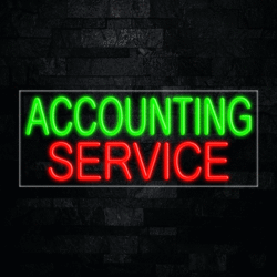 31345 LED Flex Sign 30" x 12"