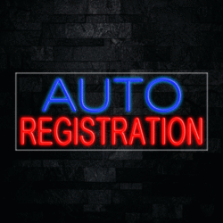 31355 LED Flex Sign 30" x 12"