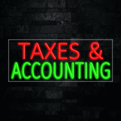 31486 LED Flex Sign 30" x 12"