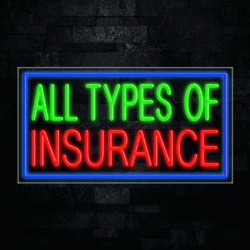 31651 LED Flex Sign 33" x 18"