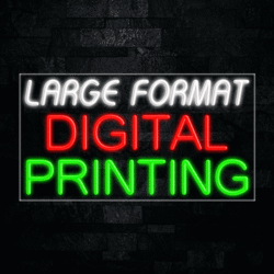 31739 LED Flex Sign 33" x 18"
