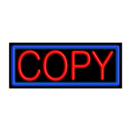 10044 Neon Sign 32" x 13"