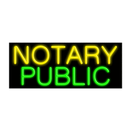 10097 Neon Sign 32" x 13"