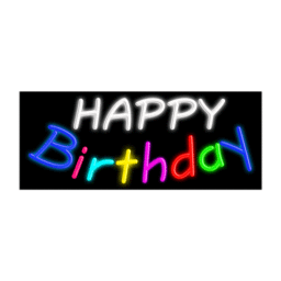 10249 Neon Sign 32" x 13"