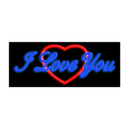 10253 Neon Sign 32" x 13"