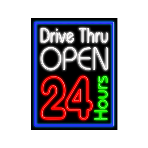 10322 Neon Sign 24" x 31"