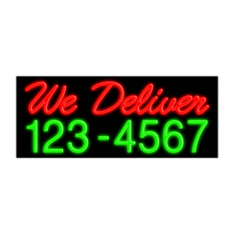 10535 Neon Sign 32" x 13"