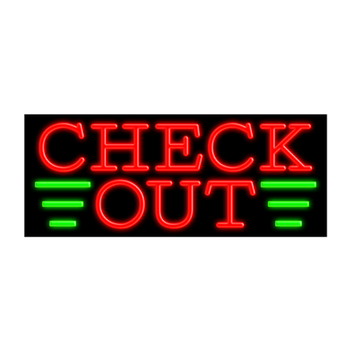 10765 Neon Sign 32" x 13"