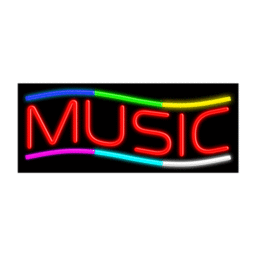 10842 Neon Sign 32" x 13"