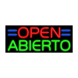 10853 Neon Sign 32" x 13"
