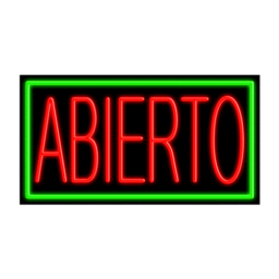 11044 Neon Sign 37" x 20"