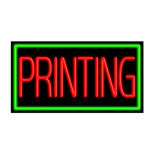 11110 Neon Sign 37" x 20"