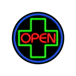 11810 Neon Sign 26" x 26"