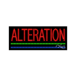 20008 LED Sign 11" x 27"