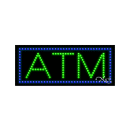 20010 LED Sign 11" x 27"