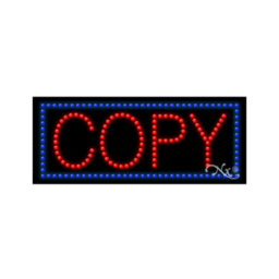 20044 LED Sign 11" x 27"