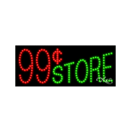 20129 LED Sign 11" x 27"