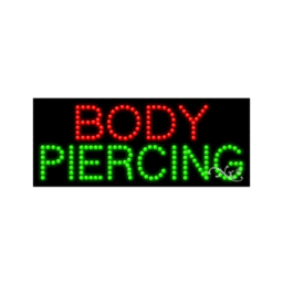 20163 LED Sign 11" x 27"