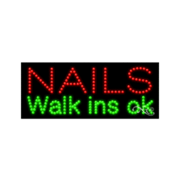 20170 LED Sign 11" x 27"