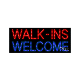 20174 LED Sign 11" x 27"