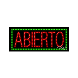 20177 LED Sign 11" x 27"