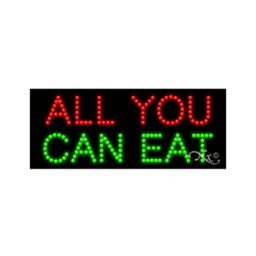 20178 LED Sign 11" x 27"