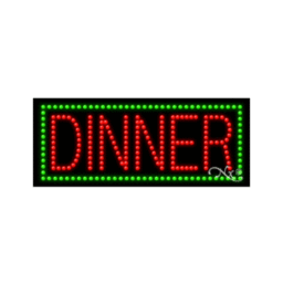 20189 LED Sign 11" x 27"