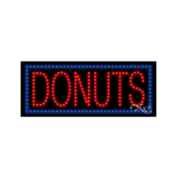 20190 LED Sign 11" x 27"