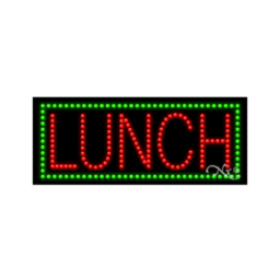 20195 LED Sign 11" x 27"
