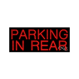 20197 LED Sign 11" x 27"
