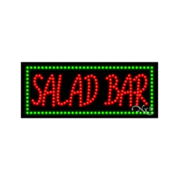 20198 LED Sign 11" x 27"