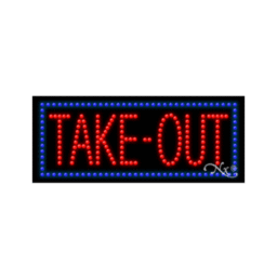 20203 LED Sign 11" x 27"