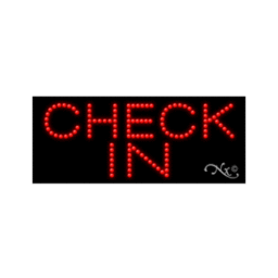 20218 LED Sign 11" x 27"