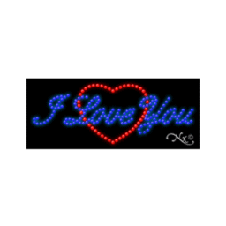 20253 LED Sign 11" x 27"
