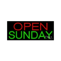20271 LED Sign 11" x 27"