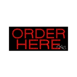 20272 LED Sign 11" x 27"