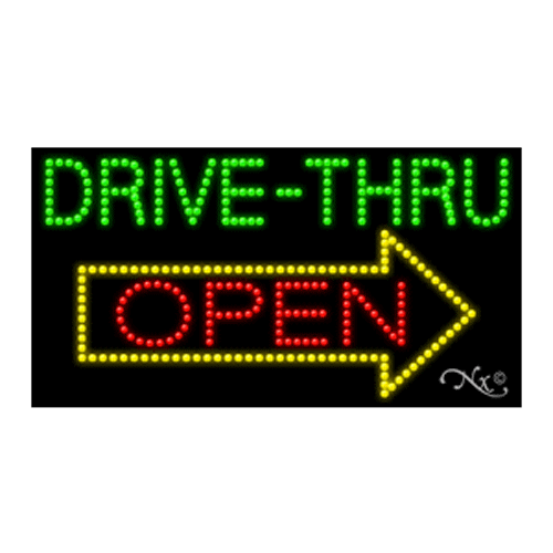 20401 LED Sign 32" x 17"