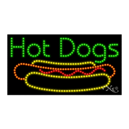 20406 LED Sign 32" x 17"