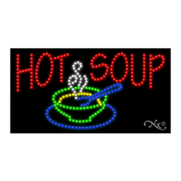 20460 LED Sign 32" x 17"
