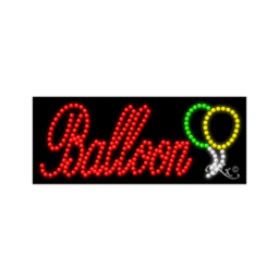 20501 LED Sign 11" x 27"
