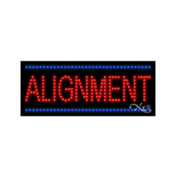 20505 LED Sign 11" x 27"