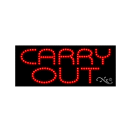 20520 LED Sign 11" x 27"