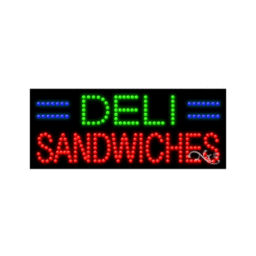 20533 LED Sign 11" x 27"