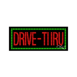 20539 LED Sign 11" x 27"