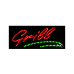 20554 LED Sign 11" x 27"