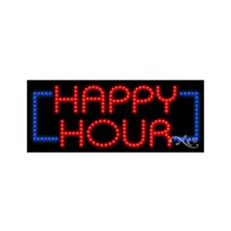20559 LED Sign 11" x 27"