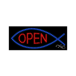 20596 LED Sign 11" x 27"