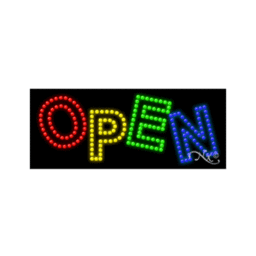 20599 LED Sign 11" x 27"